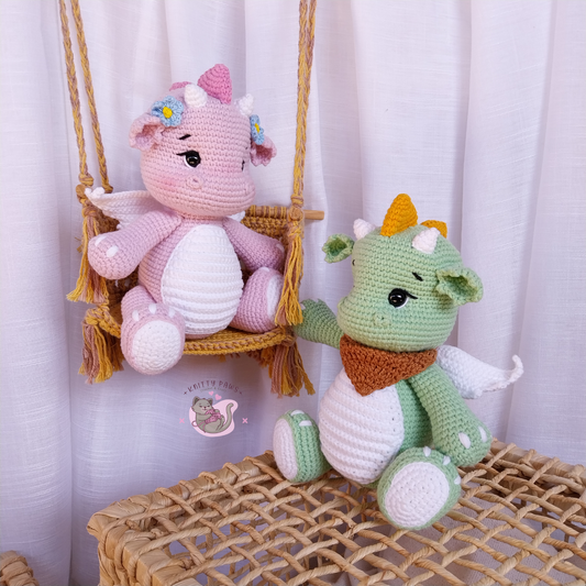 2-in-1 Dragon Puppet Pattern