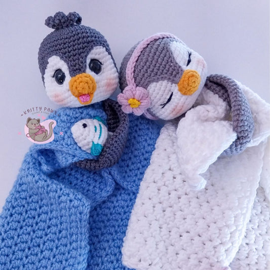 2-in-1 Penguin Blanket Pattern