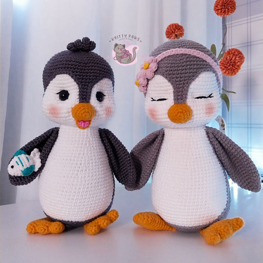 2-in-1 Penguin Puppet Pattern